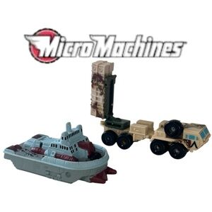 VINTAGE MICRO MACHINES VEHICLES (SET OF 2)